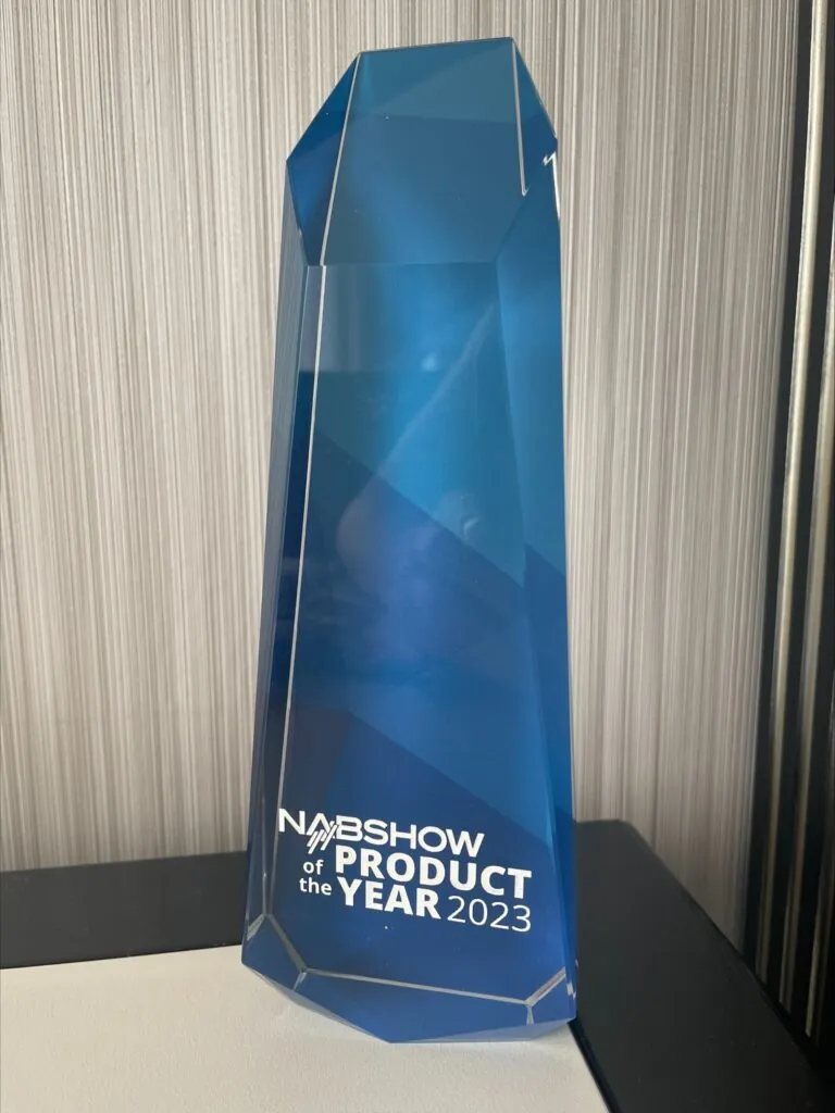 QUANTEEC Wins 2023 NAB Show Product of the Year Award supporting image